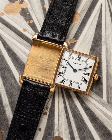 cartier flip watch|cartier reverso watch.